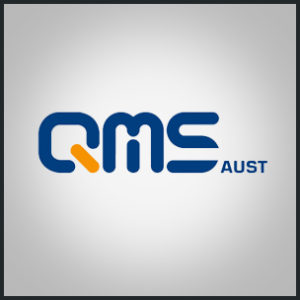 Image of QMS logo design for billboard company