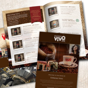 Coffee Roaster Brochure and Branding